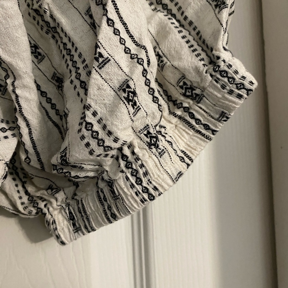 NWOT Time and Tru Black and White Patterned Midi Dress Size 1X - Picture 12 of 16
